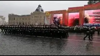 Генеральная репетиция торжественного марша в честь 75-й годовщины военного парада 1941 года