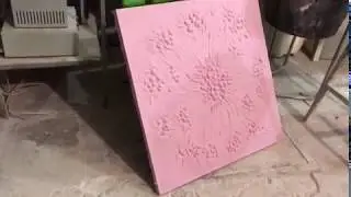 Декоративные плитки из бетона