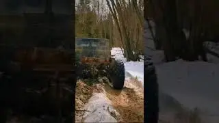 шишига пробивает дорогу #4х4 #газ #газ66 #offroad #бездорожье #друзья #шишига #грязь  #бензиновая