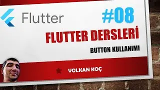 Flutter Dersleri-8 Material Button, Raised Button, Flat Button, IconButton Kullanımı