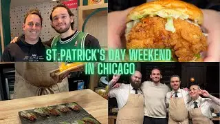 ST  PATRICK'S DAY WEEKEND NEW RESTAURANT OPENINGS! | SUSHI BY SCRATCH CHICAGO | GG'S CHICKEN SHOP!