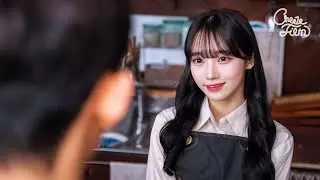 [Man Goddess] There is a goddess in the cafe