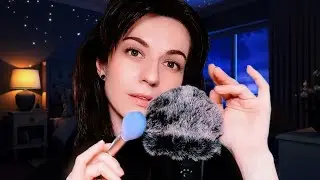АСМР для сна и расслабления 🔹️ БЛИЗКИЙ шёпот, НЕРАЗБОРЧИВЫЙ шёпот и касания по ветрозащите 💙 ASMR