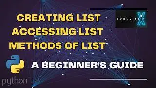 Python Basics 12 - Learn Python Lists Easily: BEGINNER'S Tutorial 