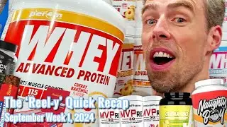 The 'Reel-y Quick' Recap ~ Sept Wk. 1, 2024! Per4m Cherry Bakewell, Barebells Marshmallow Rocky Road