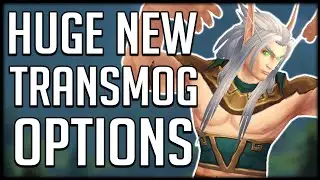 NEW TRANSMOG OPTIONS & ELF EAR SIZES - More Customization for Blood Elves | Shadowlands Alpha