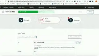 Connecting to GMail Connector & Executing a Flow in IBM App Connect
