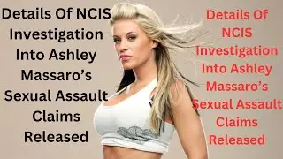 Details Of NCIS Investigation Into Ashley Massaro’s Sexual Assault Claims Released