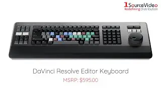 Blackmagic Design DaVinci Resolve Editor Keyboard