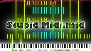Stupid Midi.mid | 134 Thousand Notes | Black Midi |