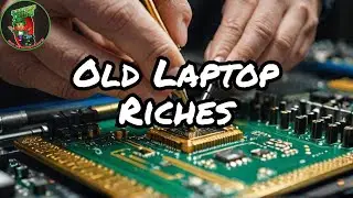 Gold recovery from a windows 98 laptop