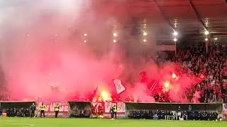 Velež Mostar - Zrinjski Mostar (Cup Final) 2nd Half Pyro (2) (Velež) 17.05.2023