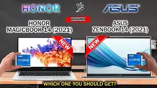 HONOR MAGICBOOK 14 (2021) VS ASUS ZENBOOK 14 (2021)