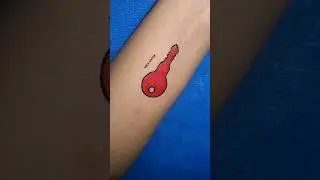 DIY KEY TATTOO 👌❤️❤️ 