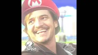 Pedro Pascal in Mario Kart 