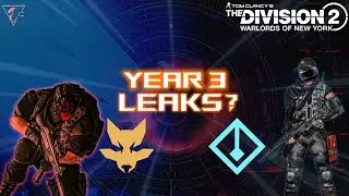 The Division | Year 3 Future Expansion Leak