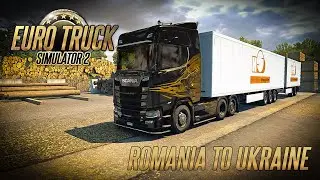 Romania to Ukraine - Scania S Next Gen V8 mod | ETS2 1.46 | Euro Truck Simulator 2 Gameplay G29