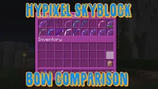 Hypixel Skyblock Bow comparison (pt.2)