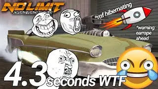 Map Glitch: Run 4.3 Seconds On Any Pro Mod 😂 | No Limit Drag Racing 2.0