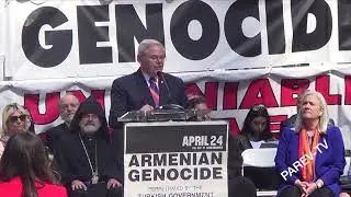 Senator Robert Menendez  April 24, 2022 Times Square Armenian Genocide Commemoration