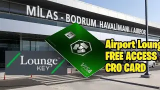 Free Airport Lounge Access with CRO card Tier 3 crypto.com