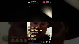Kodak Black on IG live