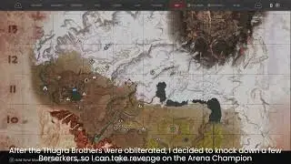 A better way to knock down Cimmerian Berserkers and how much their stats can vary
