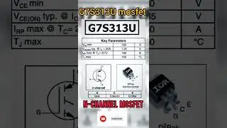 G7S313U mosfet pinout 