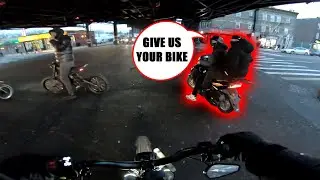 Surron NYC - Sheistys Wanted to Rob Me! 🏍️💨