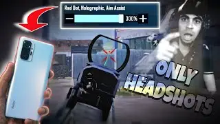 Finally Reveal My Headshots Sensitivity And Sensi Code| Redmi Note 10 Pro Pubg/Bgmi Test 2023 Gaming