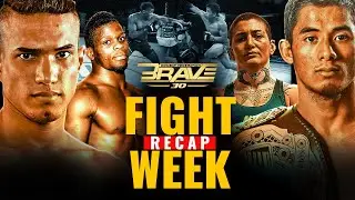 🔴FIGHT WEEK RECAP | BRAVE CF 30 INDIA | FULL MMA EVENT REPLAY!