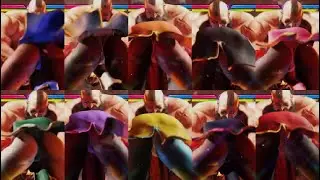 Street Fighter 6 Classic Chun Li Outfit 2 All Colors Zangief Level 3 Edition