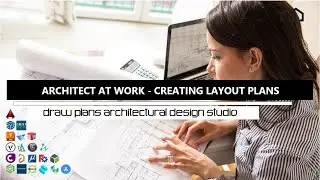 Architect at Work - How To Create Layout Plans From Measured Survey & Photos / Architectural Design