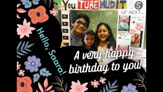 Happy 5th Birthday Saara!!!!