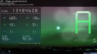 OSU! MAXPVNK DEFEATED  [HALF OF MAP]