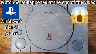 Restoration old broken PlayStation (PS1) | vintage retro console Restoration & Repair