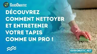 👉 Découvrez comment nettoyer et entretenir votre tapis comme un pro !