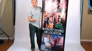 Roll Up Banner Demonstration