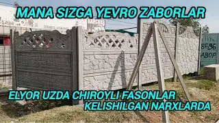 SAMARQAND V ISHTIXON SH QALANDAR QISHLOG'IDA YEVRO ZABOR NARXLARI DASTAVKA USTANOVKA XIZMATLARI