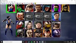 little test of sega saturn version of ultimate mortal kombat 3