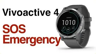 Garmin Vivoactive 4 / Venu- How To Add Emergency Contact And Send SOS