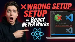 ❌ Wrong Setup = React Will NEVER Work | Install VS Code + Node.js the RIGHT Way _ 