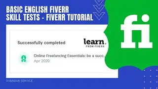 Basic English Fiverr Skill Tests - Fiverr Tutorial 