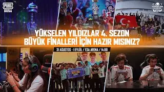 YÜKSELEN YILDIZLAR 4. SEZON BÜYÜK FİNALLERİ İÇİN HAZIR MISINIZ? 🥳