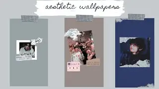 kpop edits ☾ aesthetic edits | how to edit aesthetic BTS lockscreens | Picsart tutorial