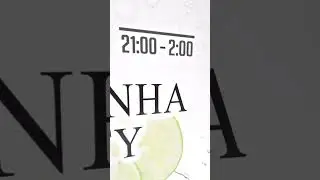 Club party - motion design - Poster Animation - Caipirinha party - After Effects