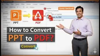 How to convert PPT to PDF online?