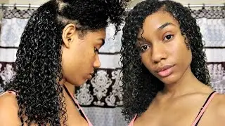 UPDATED Curly Hair Routine | Shingling Method