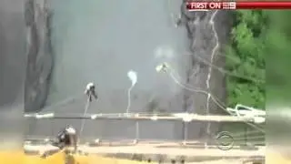 Aussie Plunges into Croc-infested Waters After Bungy Cord Snaps