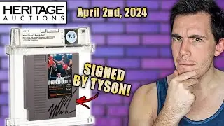 [FULL] Signed Mike Tyson Cart, Sega Showcase Auction Thursday!  - Heritage Graded Game Live Auctions